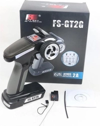 Vysílač FlySky GT2G a přijímač FS-A3 sada, 3 kanály AFHDS