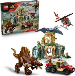 LEGO® Jurassic World 76976 Letecká mise se spinosaurem a quetzalcoatlem