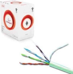 Kabel UTP Cat 6, drát AWG24, 305 m, šedý