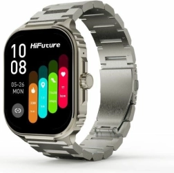Chytré hodinky HiFuture Ultra3 Pro stříbrné