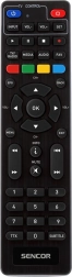 Sencor učící se dálkový ovladač pro set-top box