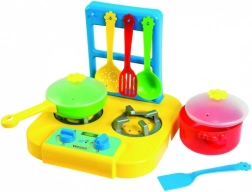 Plynový sporák s hrnci PARTY WORLD