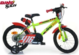 Dětské kolo Dino Bikes 16" zeleno‑černé
