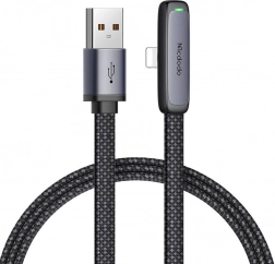 USB-a na Lightning kabel McDodo CA-2791, 1.8m (černý)