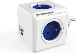 Rozbočovač zásuvek PowerCube Original USB modrý