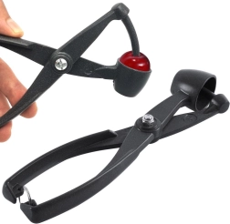 Alu drylovač na třešně a olivy 18 cm