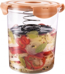 Nádoba na marinování se pružinou 4 l, 19 × 21 cm