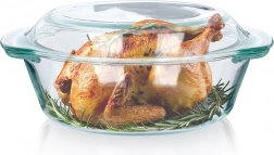 Skleněné žáruvzdorné pekáče s víkem 2 l + 750 ml Vilde