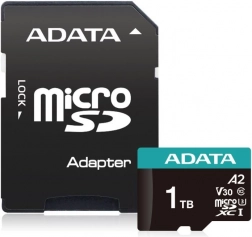 Paměťová karta MicroSD PremierPro 1TB s adaptérem
