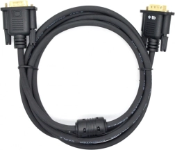 VGA kabel 1.8 m černý pozlacený