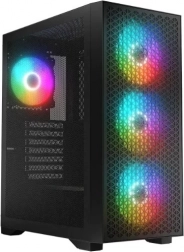 Počítačová skříň Logic Dart Pro ARGB Midi černá