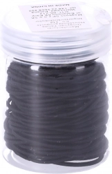 Sada černých gumiček do vlasů