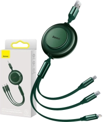 Kabel Baseus 3v1 pro Micro USB / USB-C / Lightning