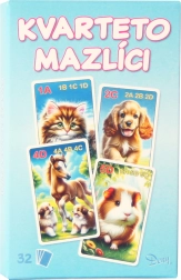 Kvarteto mazlíčci – rodinná karetní hra