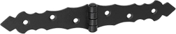 Francouzský ozdobný závěs 200 × 34 × 2 mm, černý