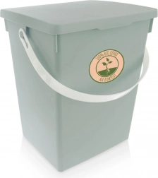 Univerzální uzavíratelný koš a dóza na kapsle, krmivo a prášek 5,5 l – zelený