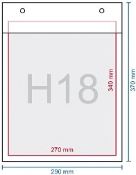 bublinková obálka h18 samolepicí 37 × 29 cm