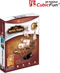 Puzzle 3D Loď Santa Maria