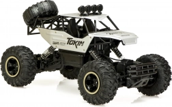 Rc rock crawler 4wd 1:12 metal – Stříbrná