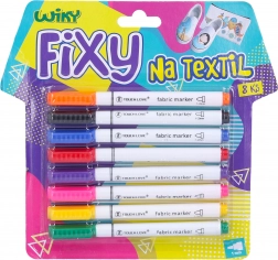 Fixy na textil 8 ks