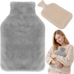 Gumový termofor s plyšovým potahem 1,8 l RUHHY