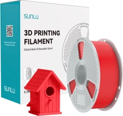 Sunlu ASA filament červený 1,75 mm
