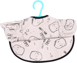 Dětský nepromokavý bryndák s kapsou – typ IX