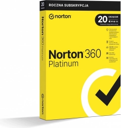 Norton 360 Platinum, 100 GB, 1 uživatel, 20 zařízení, 1 rok