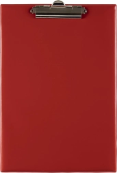 Psací podložka A4 s klipem Classic červená