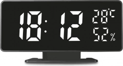 Digitální budík s teploměrem GreenBlue