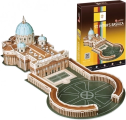 3D puzzle bazilika svatého Petra