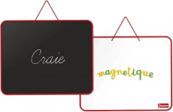 Jeujura multifunkční nástěnná magnetická tabule 62 × 50 cm s příslušenstvím