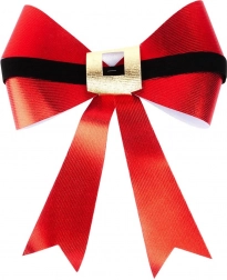 Vánoční dekorativní mašle 31 × 37 cm