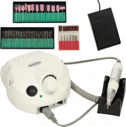 Elektrická frézka na nehty s příslušenstvím ND-2WH