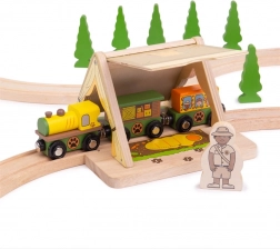 Bigjigs Rail safari stan