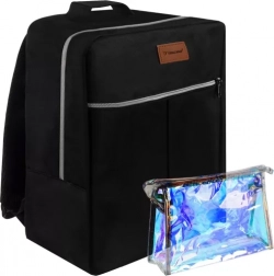 cestovní batoh s kosmetickou taštičkou 38 × 24 × 18 cm