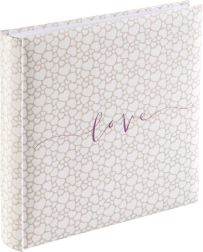 Fotoalbum Jumbo Romance 30 × 30 cm 80 stran bílý