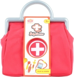 Doktorská plátěná taška – dětská lékařská sada