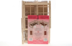 Dřevěná postýlka pro panenky