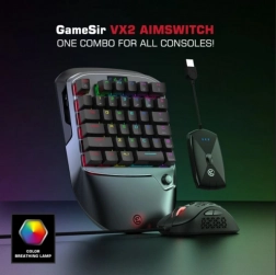GameSir VX2 AimSwitch bezdrátové herní kombo klávesnice a myši