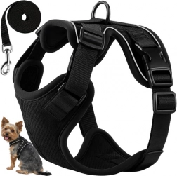 Bezuciskové postroje pro psy a kočky S Purlov s vodítkem