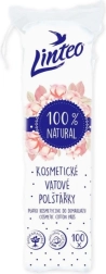 Linteo kosmetické vatové tampóny 100 ks