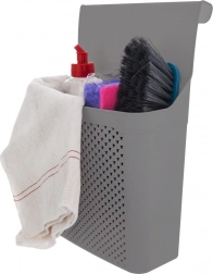 Závěsný plastový košík na dvířka 24 × 12 × 35 cm