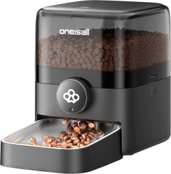 Inteligentní dávkovač krmiva pro domácí mazlíčky Oneisall s Wi‑Fi a kapacitou 3 l