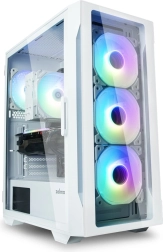 Bílá skříň Zalman I3 Neo TG Mid Tower RGB