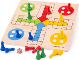 Dřevěná hra Člověče, nezlob se! od Bigjigs Toys