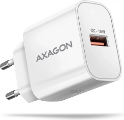 Axagon síťová nabíječka USB-A 18 W (QC 3.0) bílá