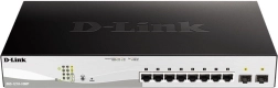 Přepínač D-Link DGS-1210-10MP 8GE PoE 2SFP
