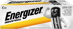 Průmyslové alkalické baterie ENERGIZER C, 12 ks (bulk)