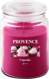 Vonná svíčka ve skle PROVENCE cupcake 95 hodin